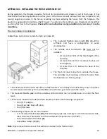 Предварительный просмотр 65 страницы Osburn Horizon OB04010 Installation And Operation Manual