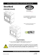 Osburn OB04003 Installation And Operation Manual предпросмотр