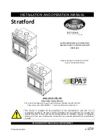 Osburn Stratford OB04002 Installation And Operation Manual предпросмотр