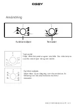 Предварительный просмотр 14 страницы OSBY 1200 User Manual