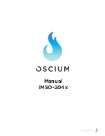 Предварительный просмотр 1 страницы Oscium IMSO-204x Manual