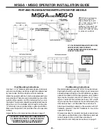 Предварительный просмотр 5 страницы OSCO MSG-A Installation Manual