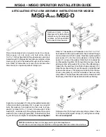 Preview for 7 page of OSCO MSG-A Installation Manual