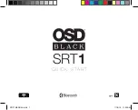 Предварительный просмотр 1 страницы OSD Audio BLACK SRT1 Quick Start