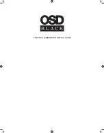 Preview for 1 page of OSD Audio BLACK TREVOCE Series Install Manual