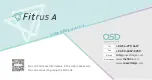 Предварительный просмотр 9 страницы OSD Audio Fitrus A User Manual