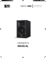 Предварительный просмотр 1 страницы OSD Audio NERO AB5 Owner'S Manual