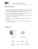 Preview for 2 page of OSD Audio NERO Mini User Manual