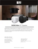 Preview for 5 page of OSD Audio NERO Mini User Manual