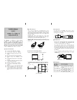 OSD Audio OSD2051 Operator'S Manual предпросмотр