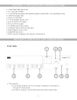 Предварительный просмотр 5 страницы OSD Audio PAM 245 Instruction Manual