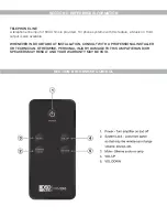 Предварительный просмотр 11 страницы OSD Audio PAM 245 Instruction Manual