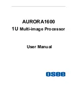 OSEE AURORA1600 User Manual предпросмотр