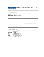 Предварительный просмотр 3 страницы OSEE HCC6830N User Manual