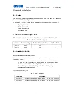 Preview for 10 page of OSEE HDX6811N User Manual