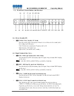 Preview for 13 page of OSEE LM-150 SERIES User Manual