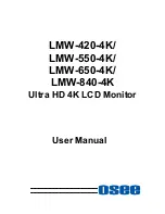 OSEE LMW-420-4K User Manual preview