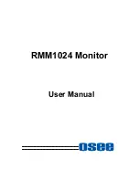 Preview for 1 page of OSEE RMM1024 User Manual