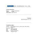 Preview for 3 page of OSEE RMS5032 User Manual