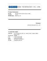 Preview for 2 page of OSEE SRA6802N User Manual