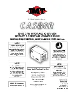 Preview for 1 page of Oshkosh Corporation IMT CAS80R Installation, Operation, Maintenance & Parts Manual