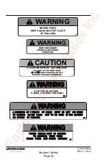 Preview for 38 page of Oshkosh Corporation JERR-DAN HDR 70/85-530 Operation And Maintenance Manual