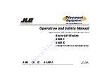 Oshkosh Corporation JLG 0300174703 Operation And Safety Manual предпросмотр