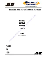 Oshkosh Corporation JLG 20MSP Service And Maintenance Manual предпросмотр