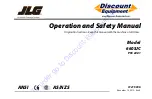 Oshkosh Corporation JLG 660SJC Operation And Safety Manual preview