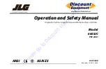 Preview for 1 page of Oshkosh Corporation JLG 660SJC Operation And Safety Manual