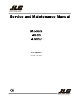 Oshkosh JLG 400S Service And Maintenance Manual preview