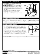 Preview for 8 page of OSI Security Devices OM100 Installation Instructions Manual