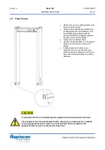 Preview for 11 page of OSI Systems Rapiscan Metor 6E Installation Quick Manual