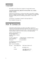 Preview for 2 page of Ositech comm 28800 User'S Manual And Reference