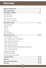 Preview for 3 page of OSITO AST-003L Operating Instructions Manual