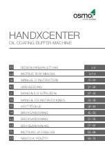 Preview for 1 page of Osmo HANDXCENTER Instruction Manual