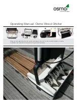 Osmo Wood Orbiter Operating Manual preview