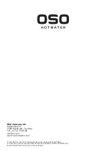 Preview for 32 page of OSO HOTWATER 800 1554 Installation Manual