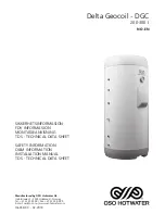 Предварительный просмотр 1 страницы OSO HOTWATER Delta Coil DC 200 Installation Manual