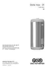 Предварительный просмотр 49 страницы OSO HOTWATER Delta Inox-DI 200 Installation Manual