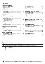 Предварительный просмотр 2 страницы OSO HOTWATER Slimline RI 150 l. Safety Information, O&M Information, Installation Manual, Technical Data Sheet