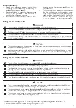 Предварительный просмотр 3 страницы OSO HOTWATER Slimline RI 150 l. Safety Information, O&M Information, Installation Manual, Technical Data Sheet