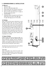 Предварительный просмотр 10 страницы OSO HOTWATER Slimline RI 150 l. Safety Information, O&M Information, Installation Manual, Technical Data Sheet