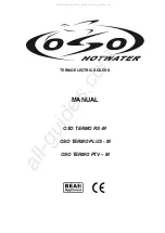 Предварительный просмотр 1 страницы OSO HOTWATER TERMO PLUS-M Manual