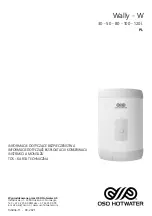 Предварительный просмотр 49 страницы OSO HOTWATER Wally W 100 Installation Manual