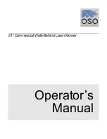 OSO 21" Operator'S Manual предпросмотр