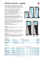 Предварительный просмотр 2 страницы OSO Accu 50R User Manual And  Spare Parts List