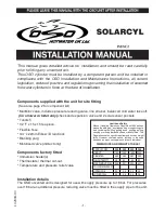 Предварительный просмотр 1 страницы OSO Solarcyl IM/SC2 Installation Manual