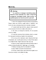 Preview for 2 page of Osoto PH-9500S Operation Manual