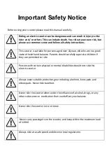 Preview for 2 page of Osotto ES-M13 User Manual